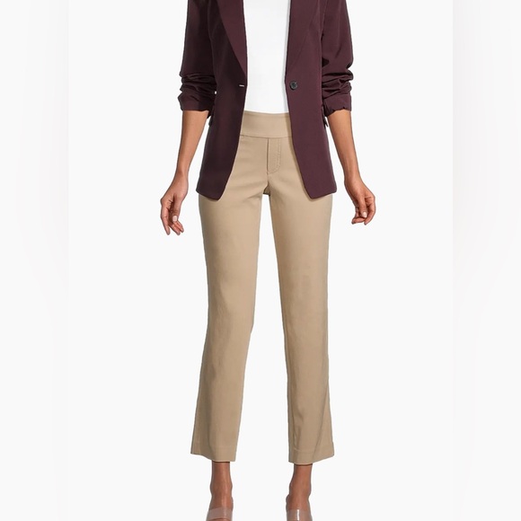 NIC+ZOE Pants - NIC+ZOE Wonder Stretch Stone Pants